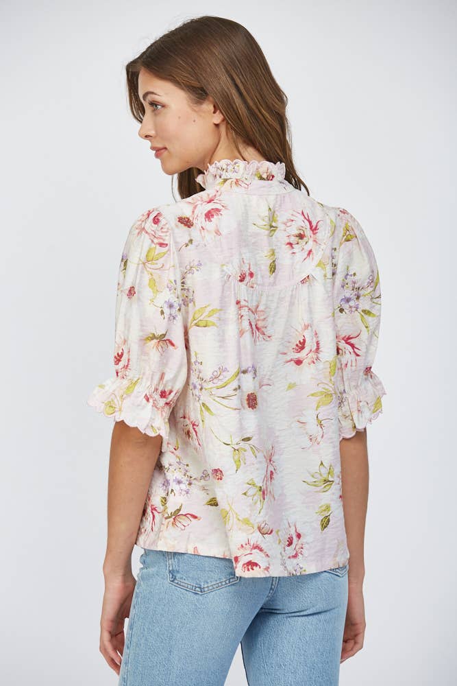 Rosy Romance Blouse
