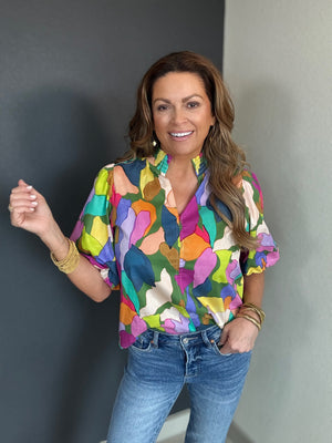 Knockout Kaleido Blouse