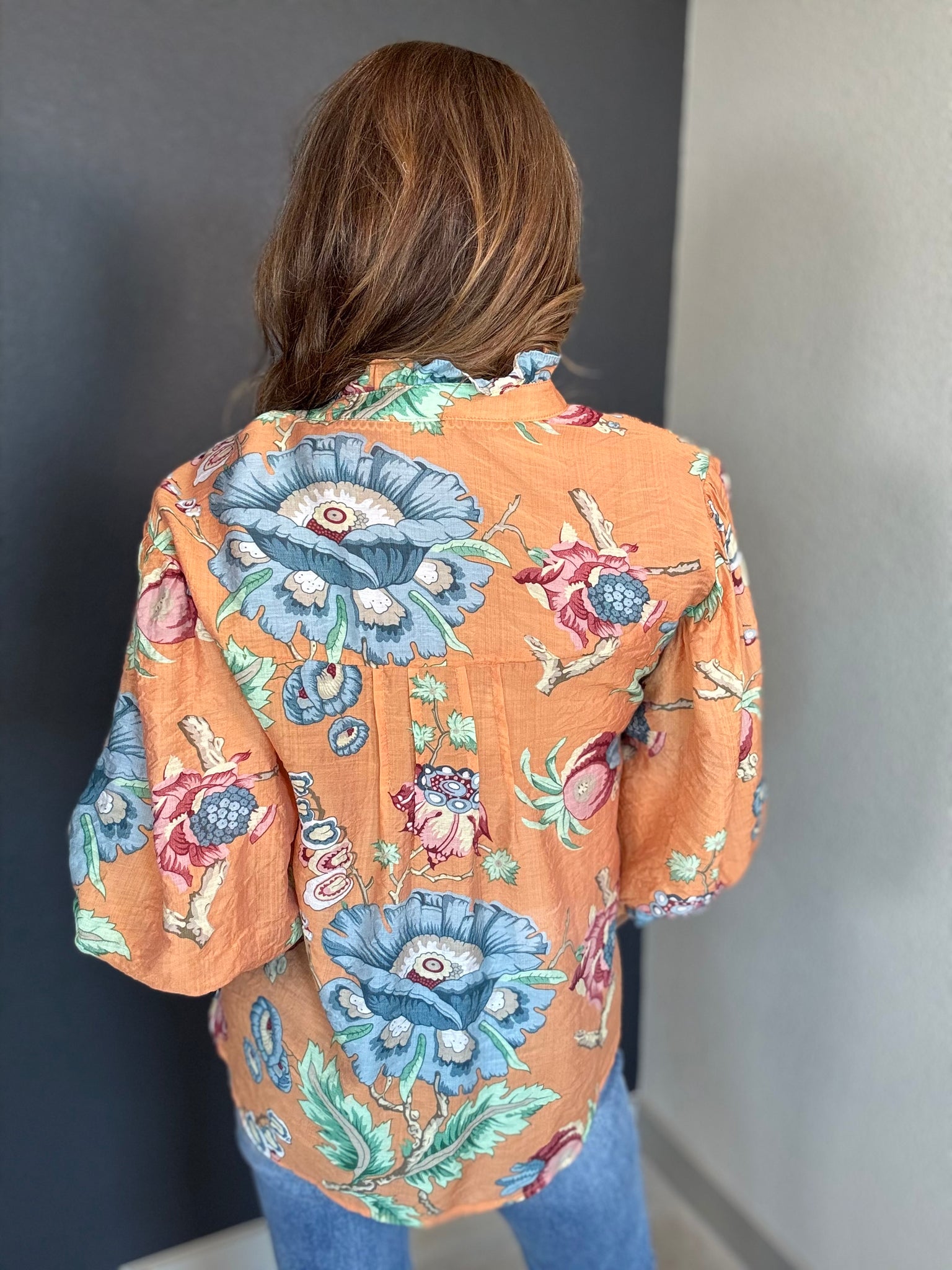 Terracotta Garden Blouse
