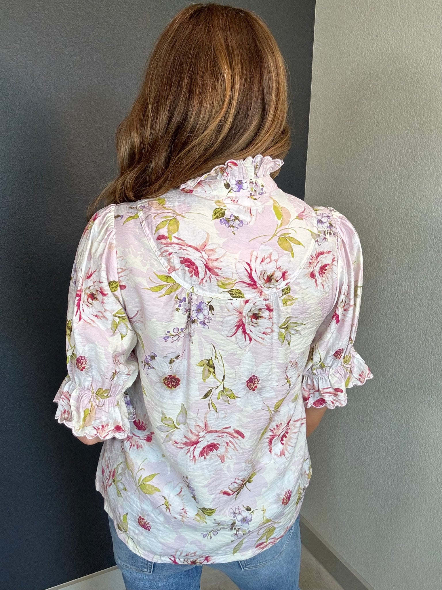 Rosy Romance Blouse