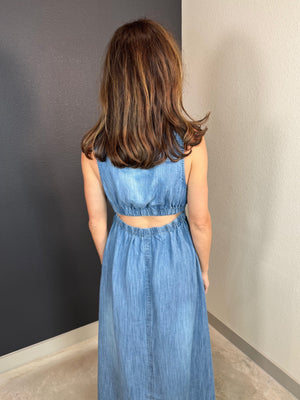 Seabreeze Denim Cutoff Dress