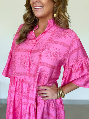 Pop the Rosé Dress