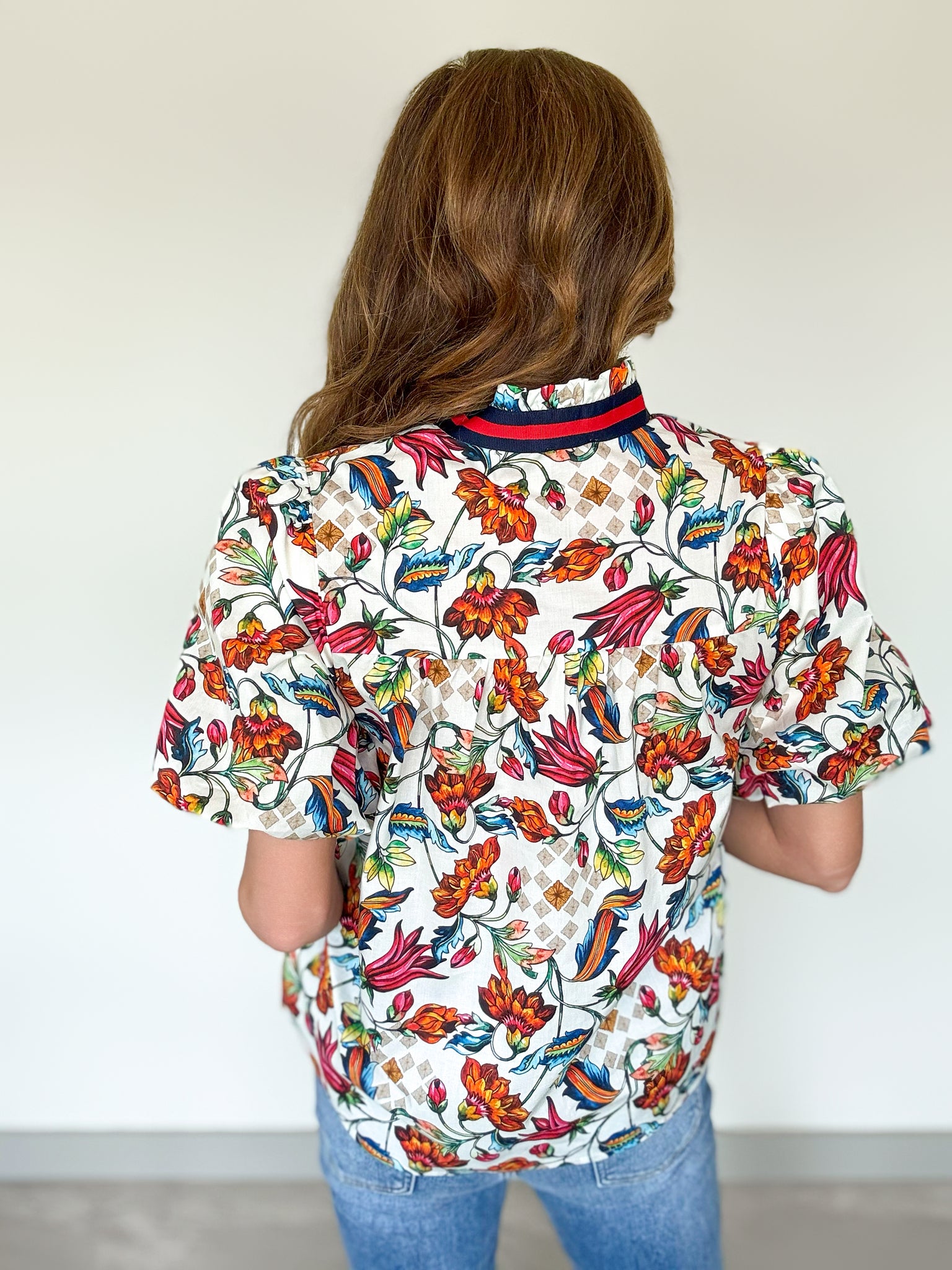 The Jardin Luxe Blouse